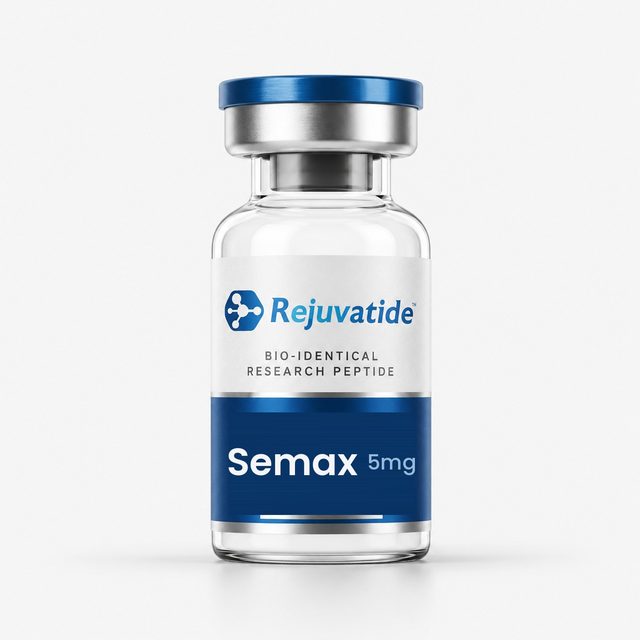 Semax 5mg research peptide vial